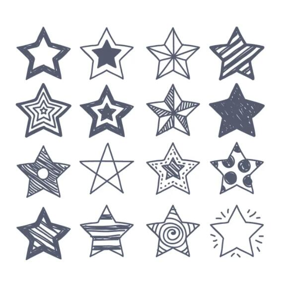 全五角星logo设计案例分享