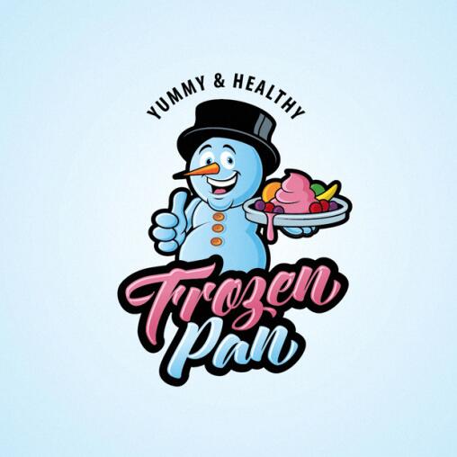 冰淇淋logo设计案例：上海logo设计公司