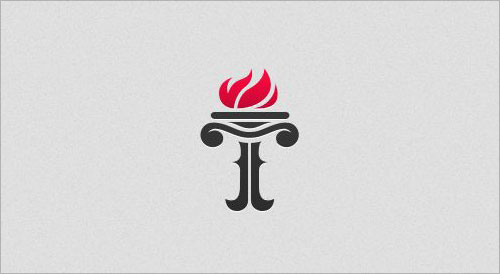 A-Z字母创意logo设计