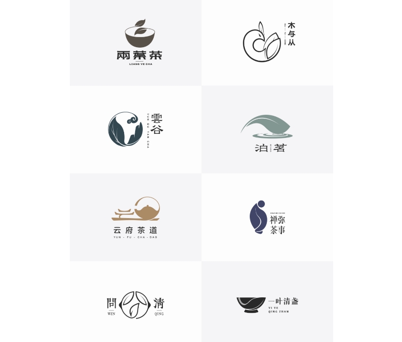 茶叶logo设计案例